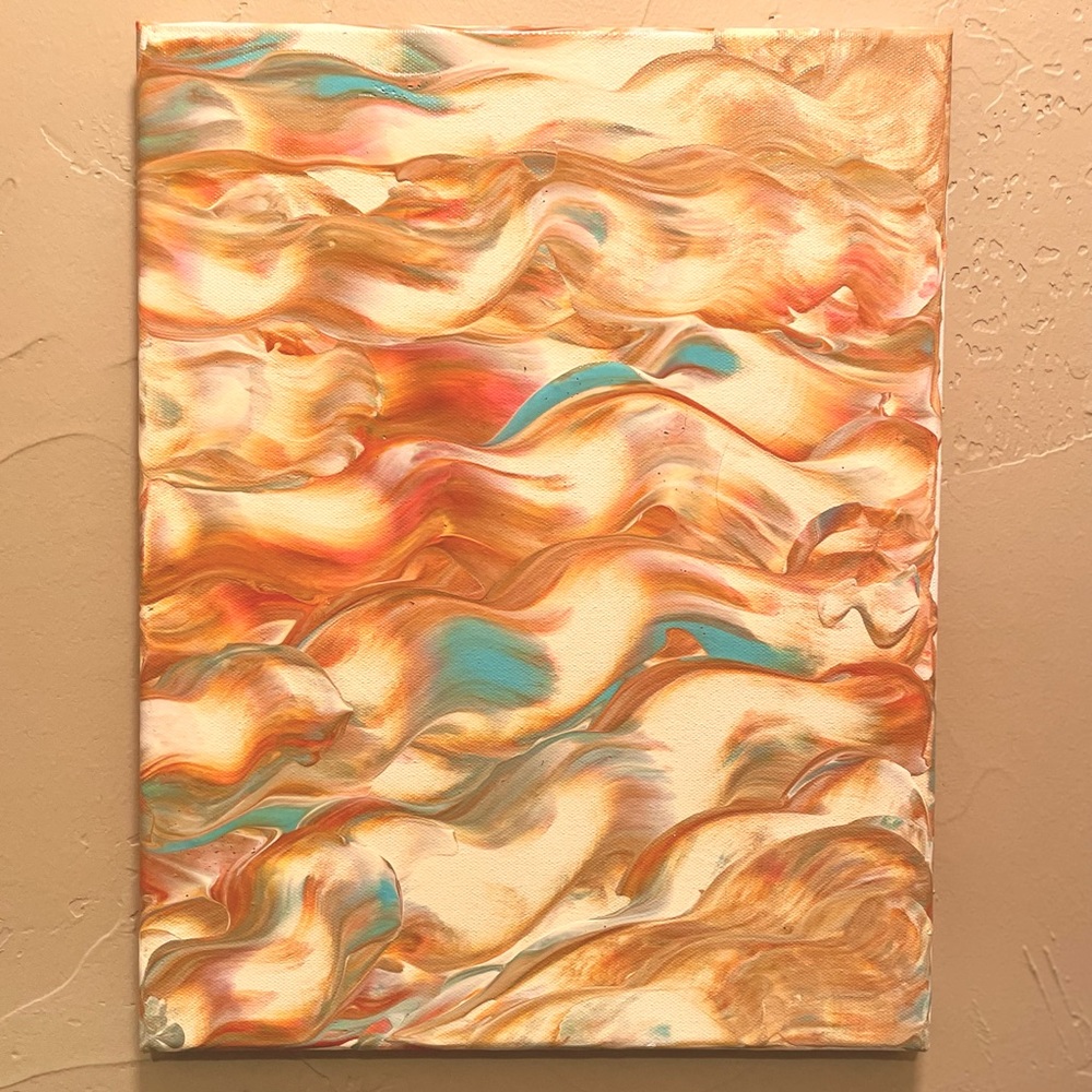 Beautiful Original Painting by G - Coral Sands